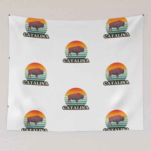 Item preview, Bison, Catalina Island, all profit supports ocean conservation  designed and sold by seekingclarity.