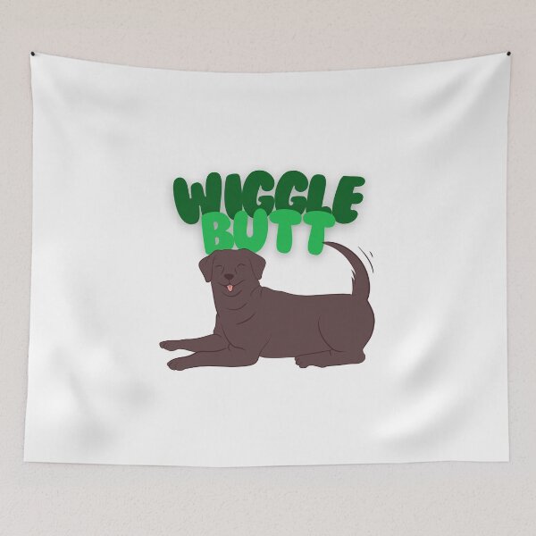 Item preview, Wiggle Butt Doggy Design designed and sold by tissueissues.