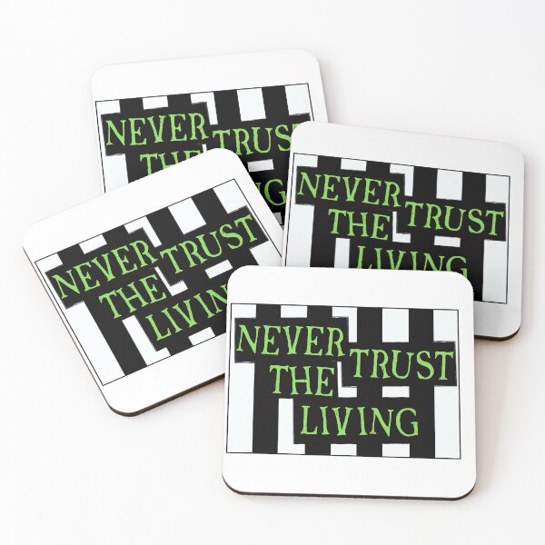 Item preview, Never Trust the Living - Juno - Betelgeuse Beetle black white stripes designed and sold by ShopFanGirl.
