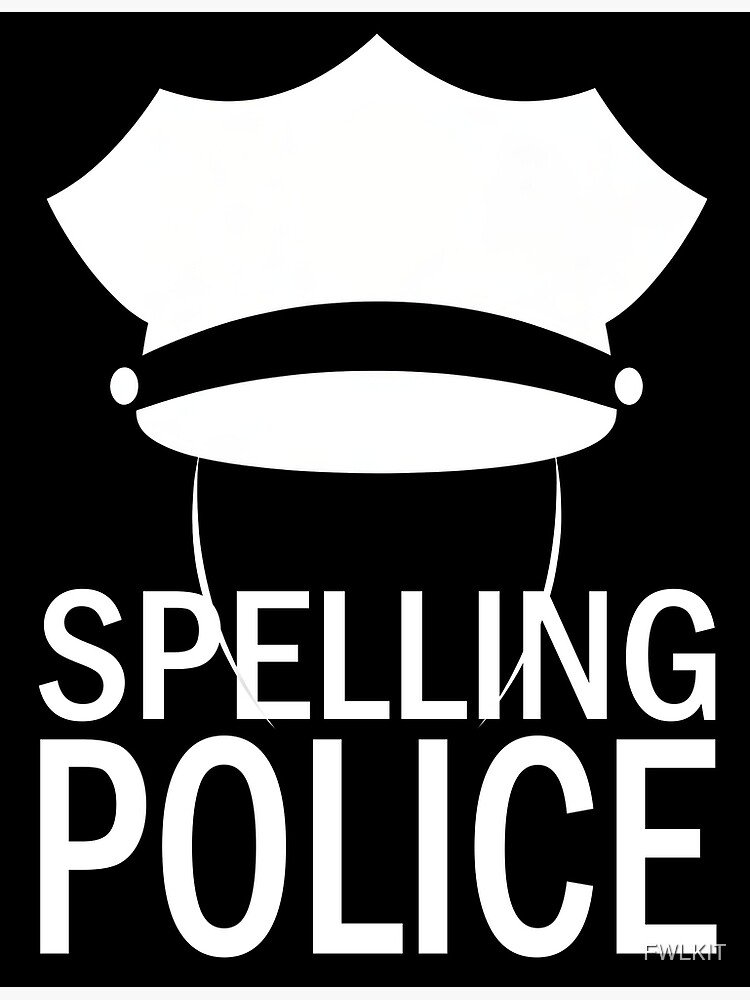 Thumbnail 3 of 3, Poster, Spelling Police and Transition Words designed and sold by FWLKIT.