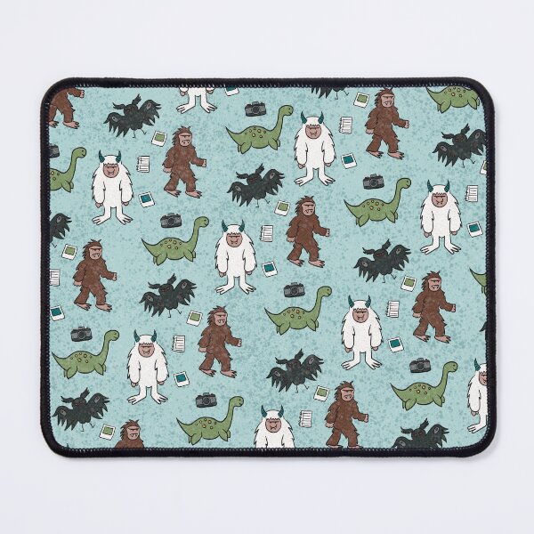 Item preview, Cryptid Friends Doodle Pattern  designed and sold by NOWKISS.