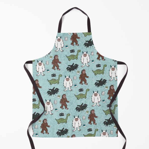 Item preview, Cryptid Friends Doodle Pattern  designed and sold by NOWKISS.