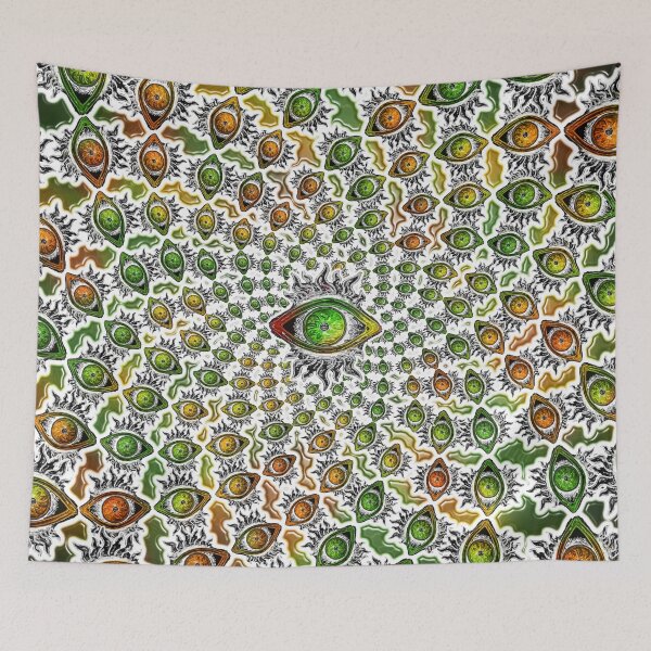 Item preview, FlamingEye/Green designed and sold by Klaus Bremner (Autotelic Art).