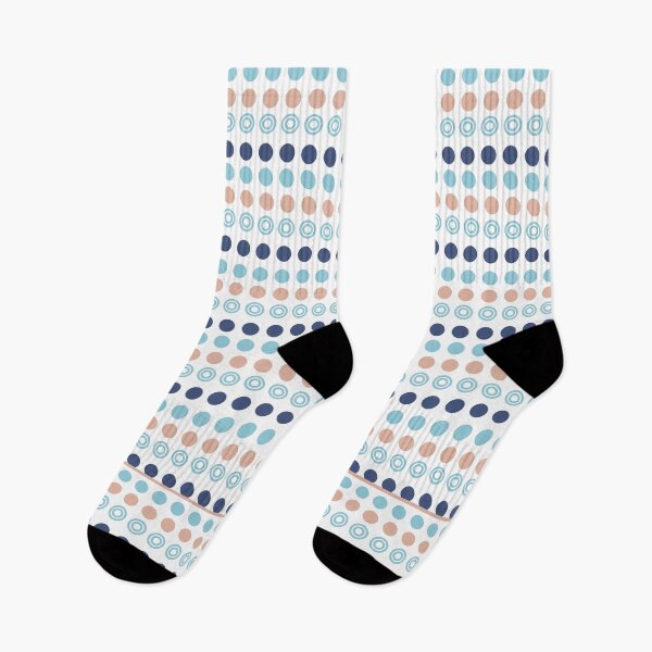 Item preview, Polka Dot Fantasy Motif with Blue & Beige designed and sold by ilovespmaestax.