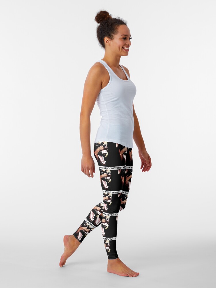 Alternate view of WITHOUT WARNING Leggings