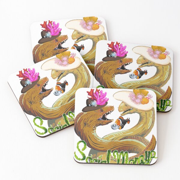 Item preview, Social Morays designed and sold by Odd-vaark.