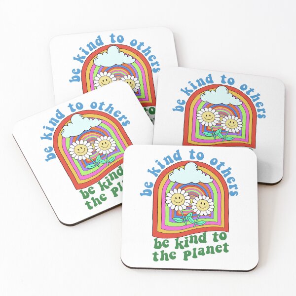 Item preview, Be Kind To Others, Be Kind To The Planet Rainbow designed and sold by meadowmouseart.