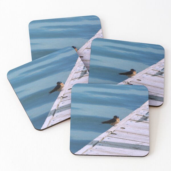 Item preview, Barn Swallow Resting On a Dock designed and sold by BackyardBirder.