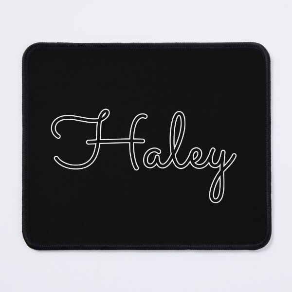 Item preview, Writing Haley Name Label (Black) designed and sold by NormadWorld.