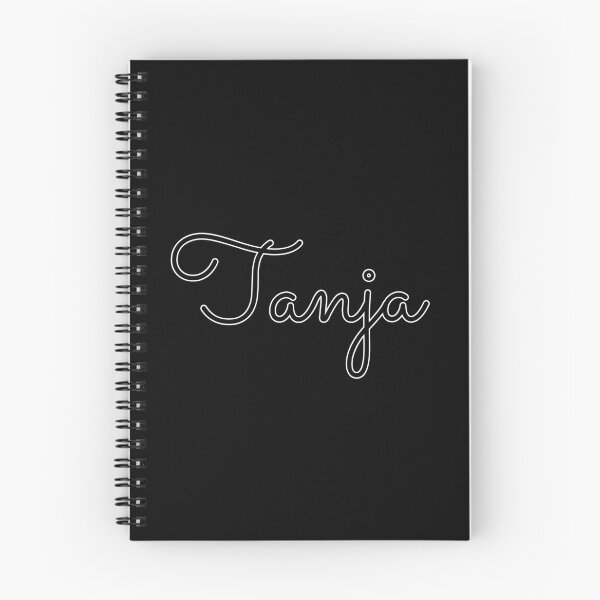 Item preview, Writing Tanja Name Label (Black) designed and sold by NormadWorld.