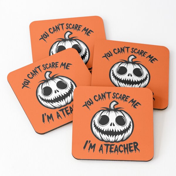 Item preview, You Can't Scare Me, I Am a Teacher designed and sold by NanaCrafted.