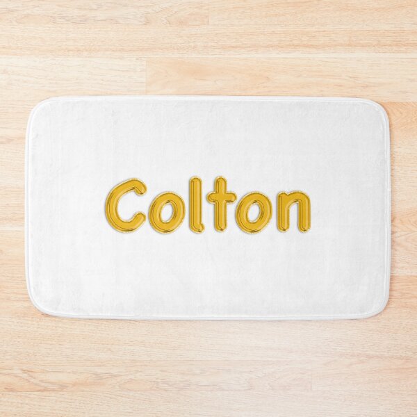 Item preview, Golden Balloon Colton Name Label  designed and sold by NormadWorld.