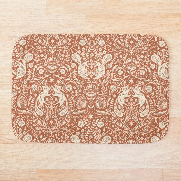 Item preview, Refined Bohemian Cats - Topaz Dark - Arts & Craft - Victorian Stars designed and sold by EmiBeeBuzz.