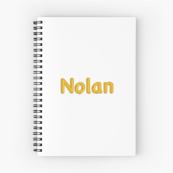 Item preview, Golden Balloon Nolan Name Label  designed and sold by NormadWorld.