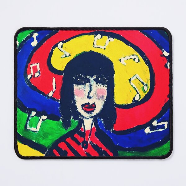 Item preview, Self Portrait with Music Notes designed and sold by FiHoneymanArt.