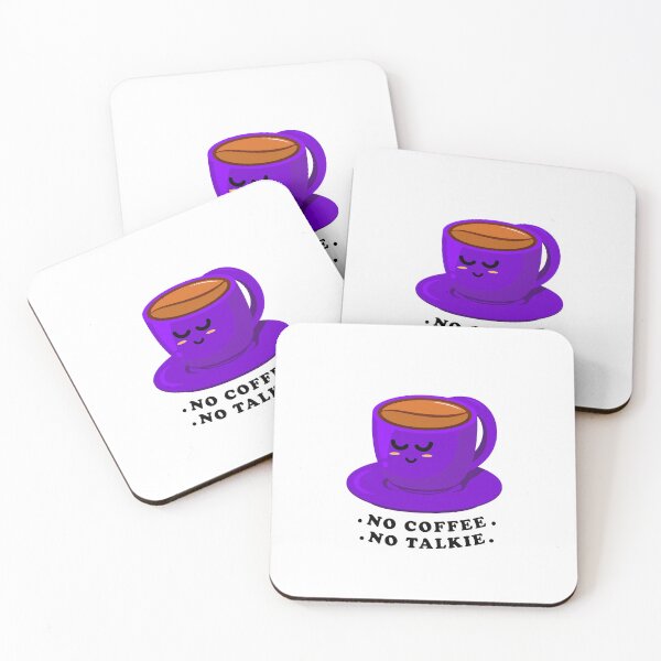 Item preview, no coffee, no talkie. designed and sold by stylegoose.