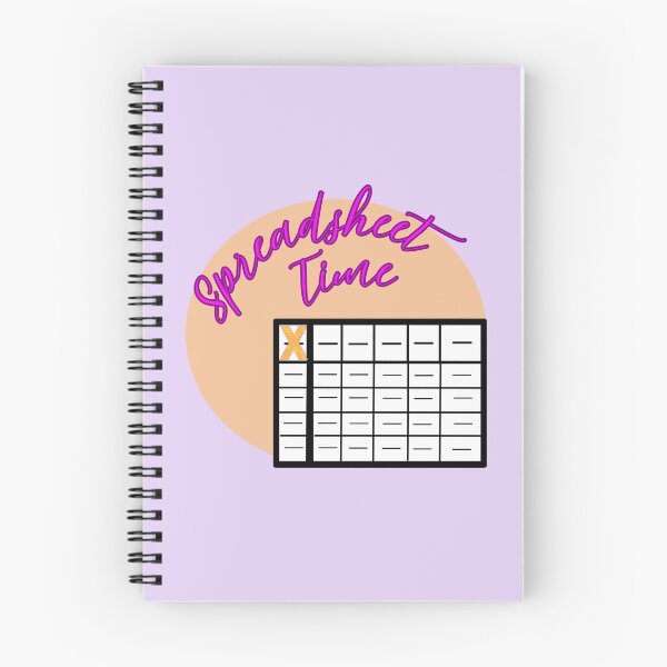Item preview, Spreadsheet Time! designed and sold by EclecticKrys.