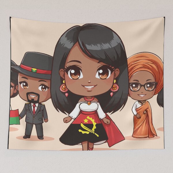 Item preview, Angolan Pride in Unity designed and sold by Gacram.