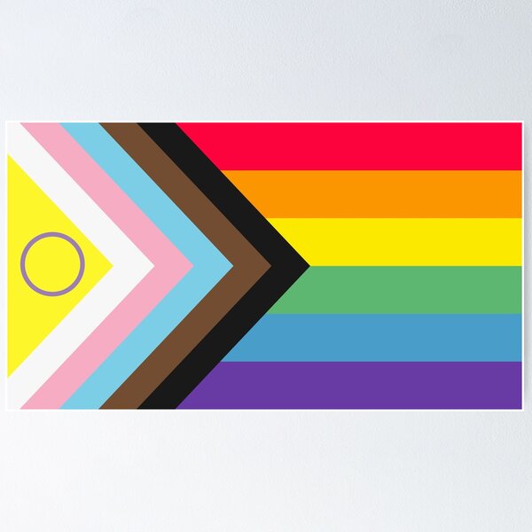 Progress pride flag Poster
