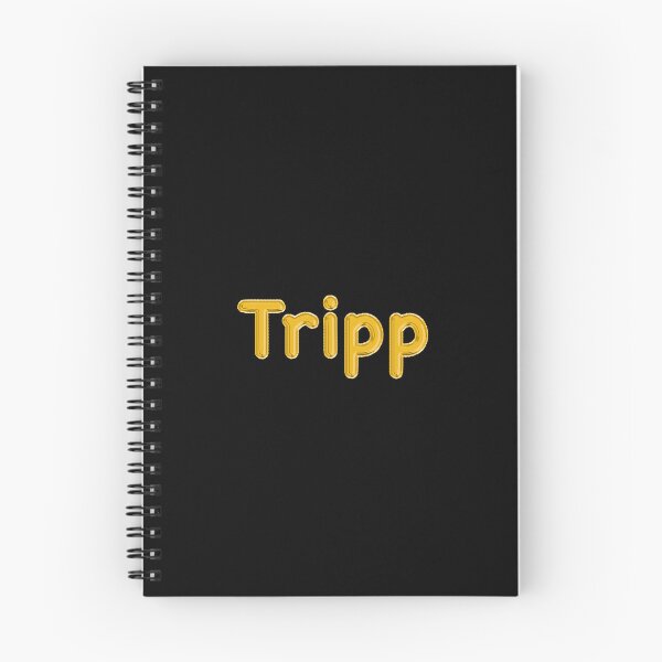 Item preview, Golden Balloon Tripp Name Label (Black) designed and sold by NormadWorld.