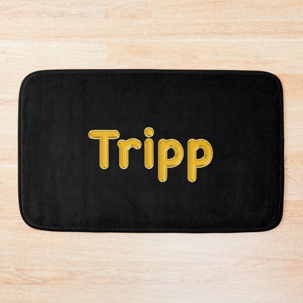 Item preview, Golden Balloon Tripp Name Label (Black) designed and sold by NormadWorld.