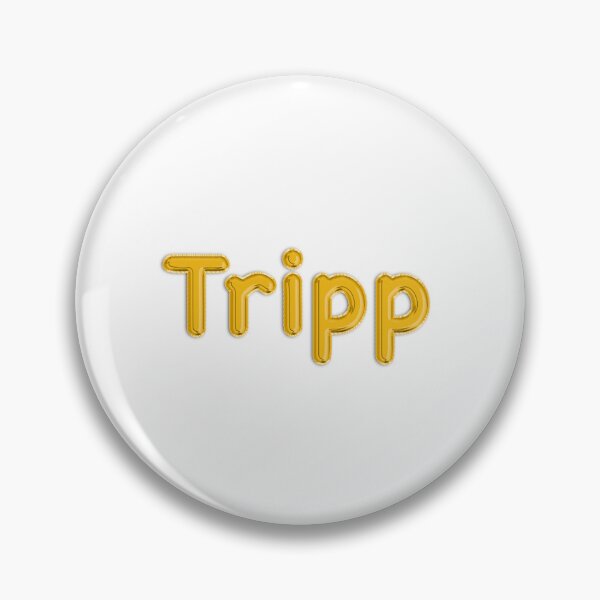 Item preview, Golden Balloon Tripp Name Label  designed and sold by NormadWorld.