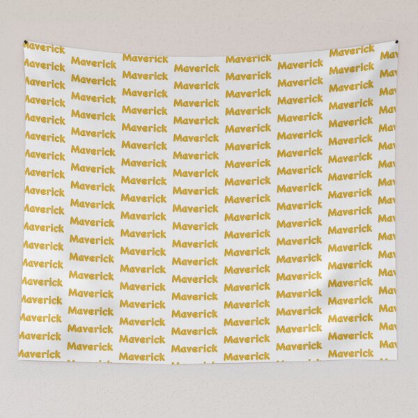 Item preview, Golden Balloon Maverick Name Label  designed and sold by NormadWorld.