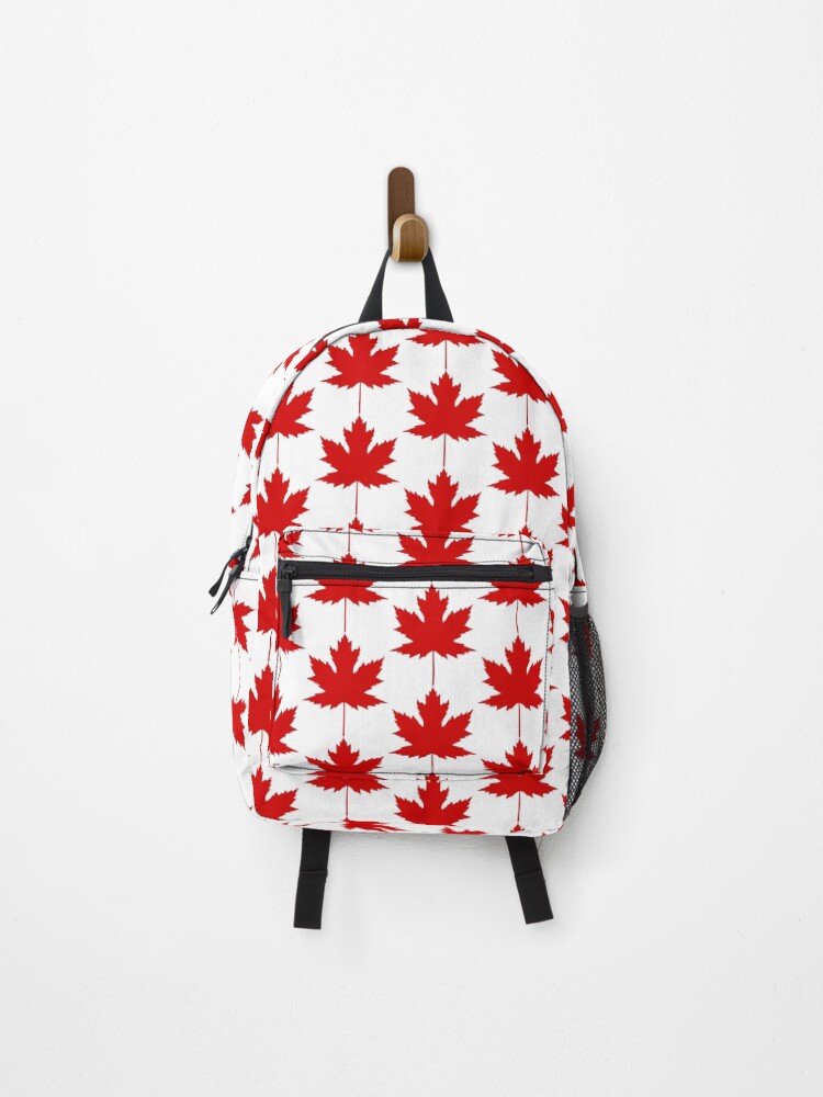 Thumbnail 1 of 3, Backpack, Maple leaf designed and sold by BlueBerry45.