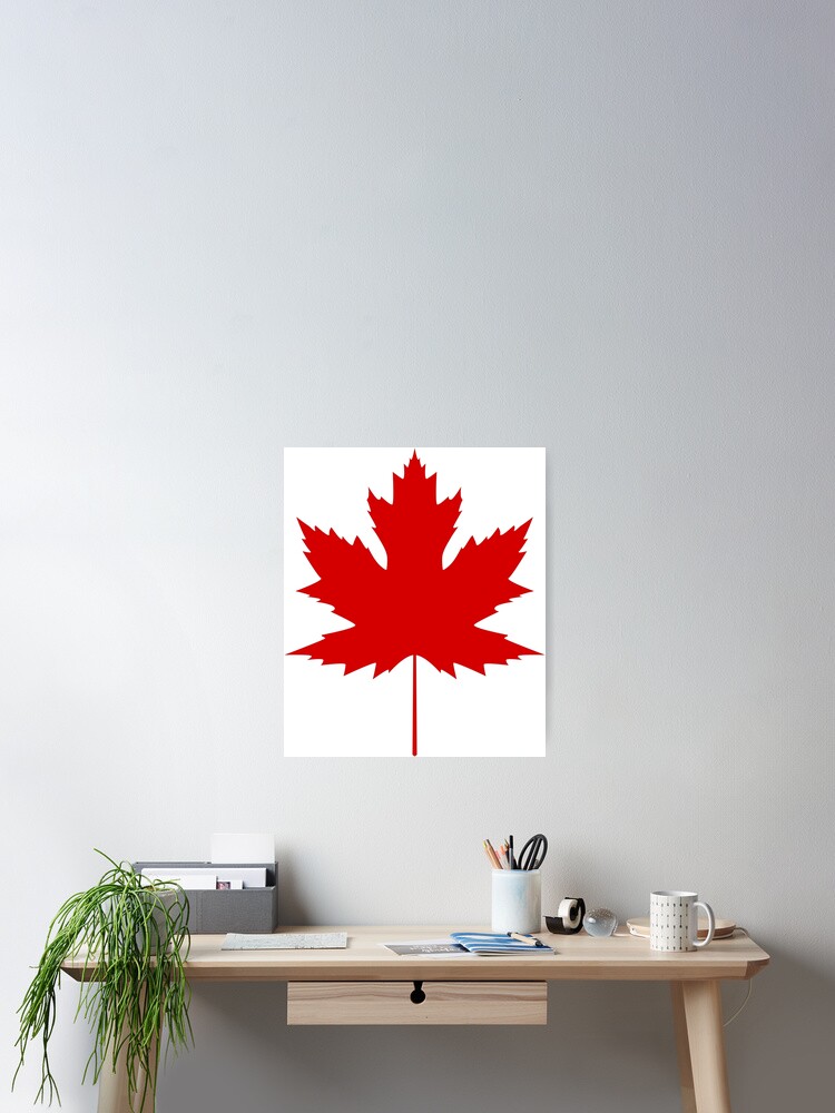 Thumbnail 2 of 3, Poster, Maple leaf designed and sold by BlueBerry45.
