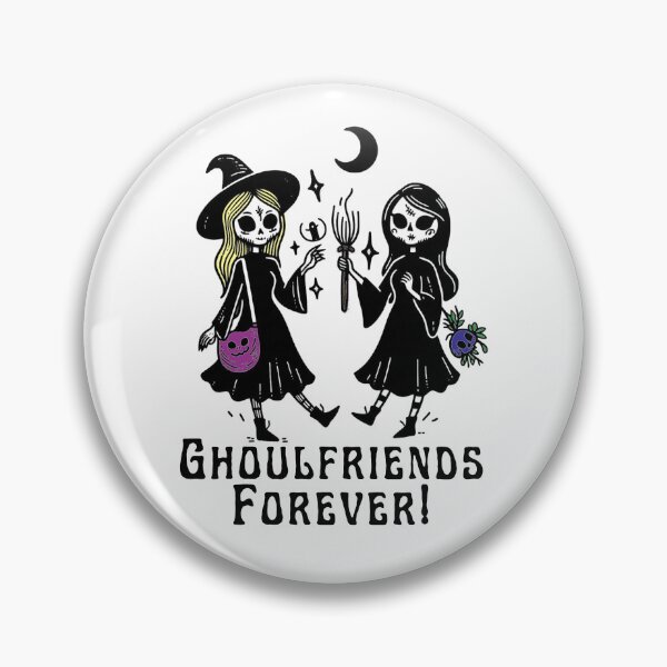 Item preview, Ghoulfriends Forever! designed and sold by NanaCrafted.
