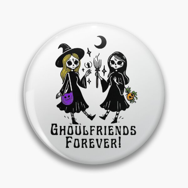 Item preview, Ghoulfriends Forever! designed and sold by NanaCrafted.