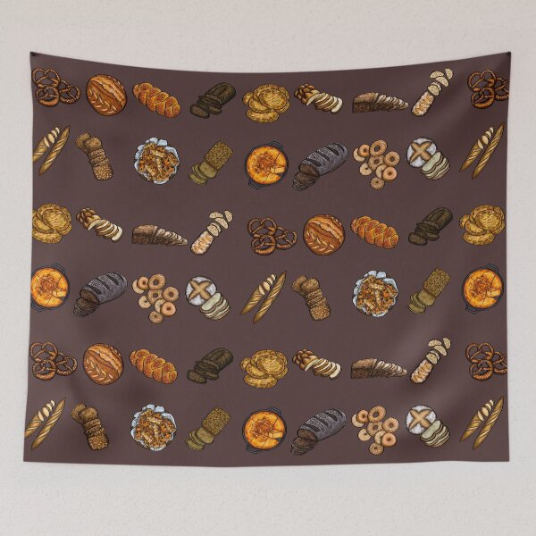 Item preview, Popular Bread Types designed and sold by StarfruitMedia.