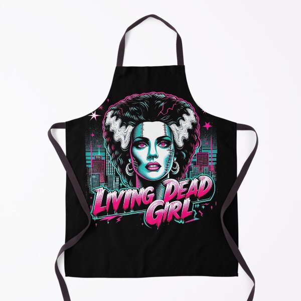 Item preview, Living Dead Girl Goth Bride Halloween Horror Fan Graphic designed and sold by SpookshowDesign.