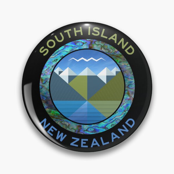 Item preview, SOUTH ISLAND NEW ZEALAND PAUA designed and sold by Madjack Tees Kiwi SuperStore.
