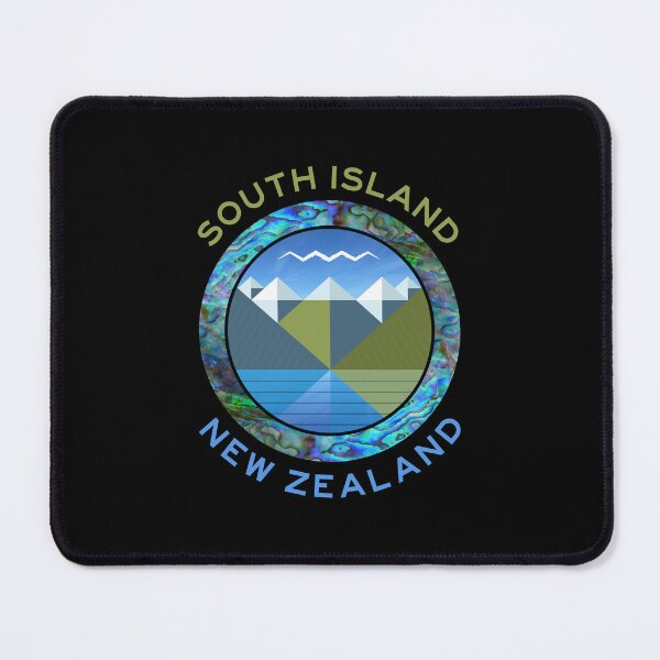 Item preview, SOUTH ISLAND NEW ZEALAND PAUA designed and sold by Madjack Tees Kiwi SuperStore.