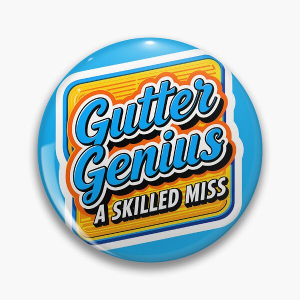 Item preview, Gutter Genius A Skilled Miss Bowling Quote designed and sold by TheArtOfPat.
