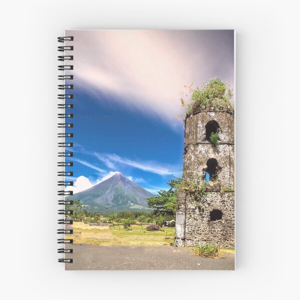 Item preview, Mayon Volcano and Cagsawa Ruins with a beautiful sky and clouds in Legazpi City Albay Philippines designed and sold by Pabalonshop.
