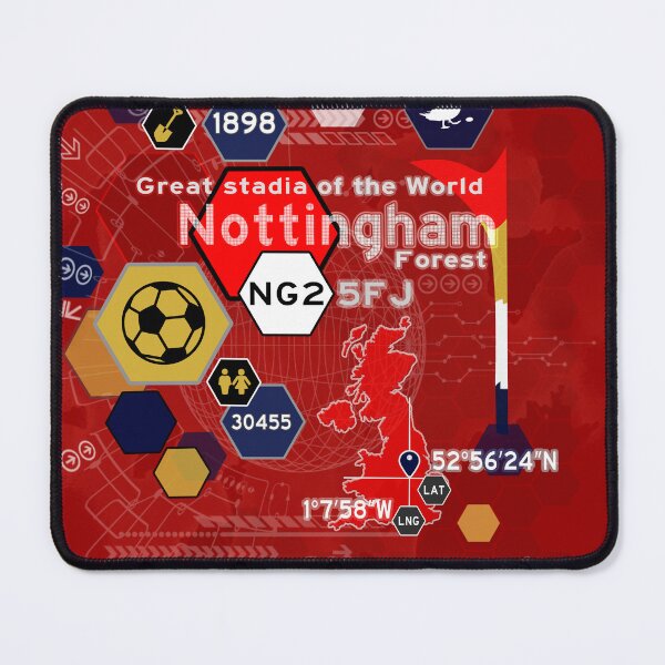 Item preview, Nottingham - Great stadiums 13 designed and sold by OneKickDuck.