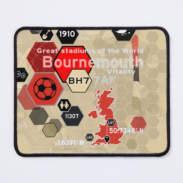Item preview, Bournemouth - Great stadiums 14 designed and sold by OneKickDuck.