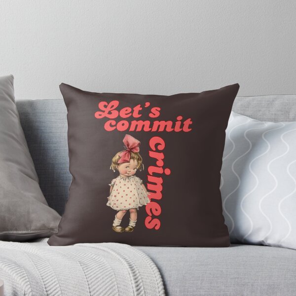 Item preview, Vintage baby cutiee, let’s commit crimes designed and sold by coloursforkids.