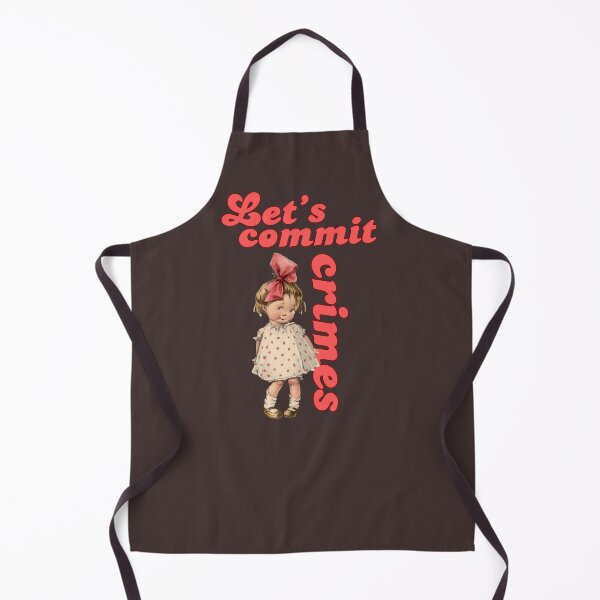 Item preview, Vintage baby cutiee, let’s commit crimes designed and sold by coloursforkids.