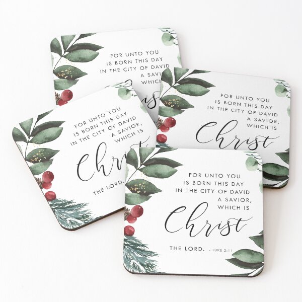 Item preview, Luke 2:11 Savior Christ designed and sold by KAMdesignhaus.