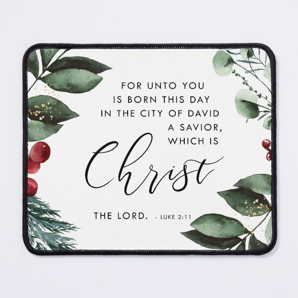 Item preview, Luke 2:11 Savior Christ designed and sold by KAMdesignhaus.