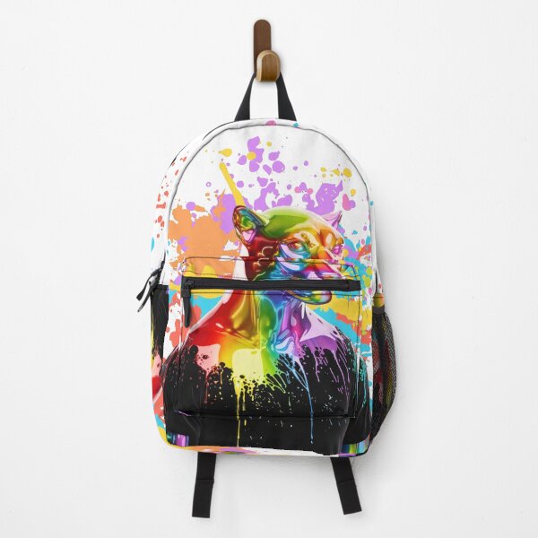 Item preview, Vibrant Rainbow Panther: A Bold and Colorful Design designed and sold by PING 999 STUDIO.