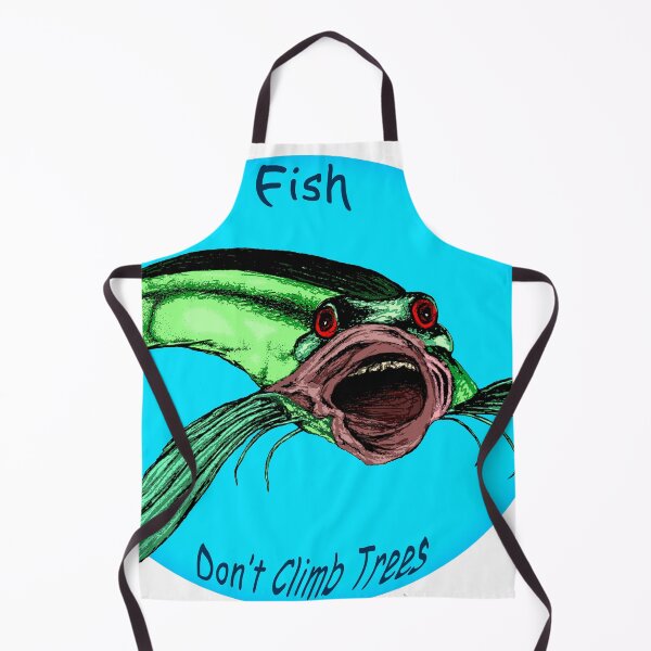 Item preview, Fish Don't Climb Trees designed and sold by CopiumByKZ.