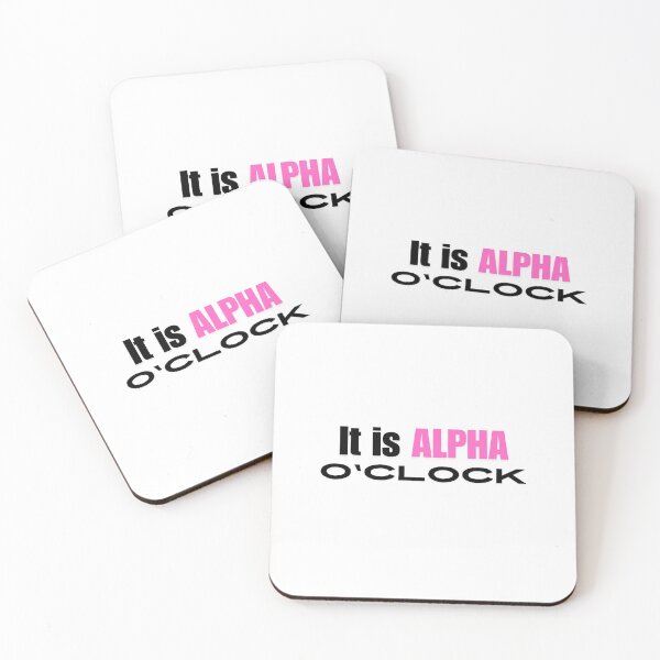 Item preview, It is alpha o'clock designed and sold by sketchingjelly.