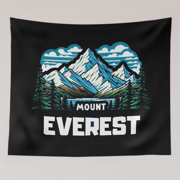 Artikelvorschau, Mount Everest entworfen und verkauft von Myra365Art.