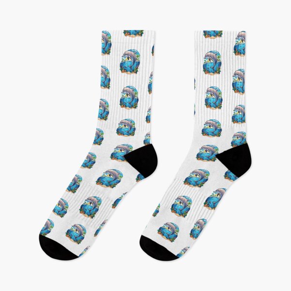 Item preview, Tropical Dolphin Paradise designed and sold by RetroPop23.