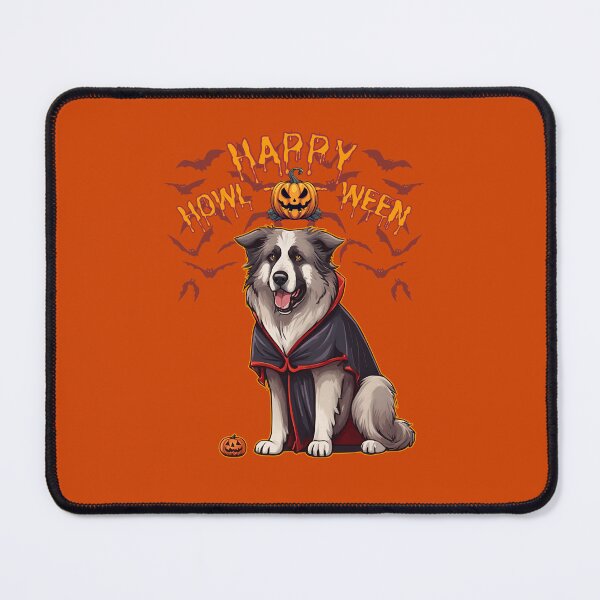 Item preview, Majestic Caucasian Shepherd in Vampire Cape - "Happy Howloween" - Halloween Design for Products designed and sold by GoodyPaws.