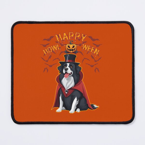 Item preview, Elegant Landseer in Vampire Cape - "Happy Howloween" - Halloween Design for Products designed and sold by GoodyPaws.
